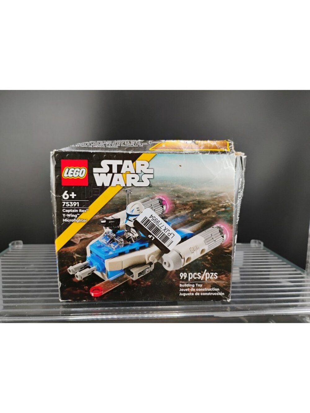 Lego Star Wars Captain Rex Y-Wing Microfighter 75391 99 Pcs